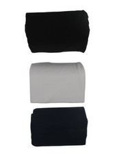 3 PACK TOMMY JOHN WHITE BLACK SECOND SKIN MODAL CREW NECK STAY TUCKED UNDERSHIRT