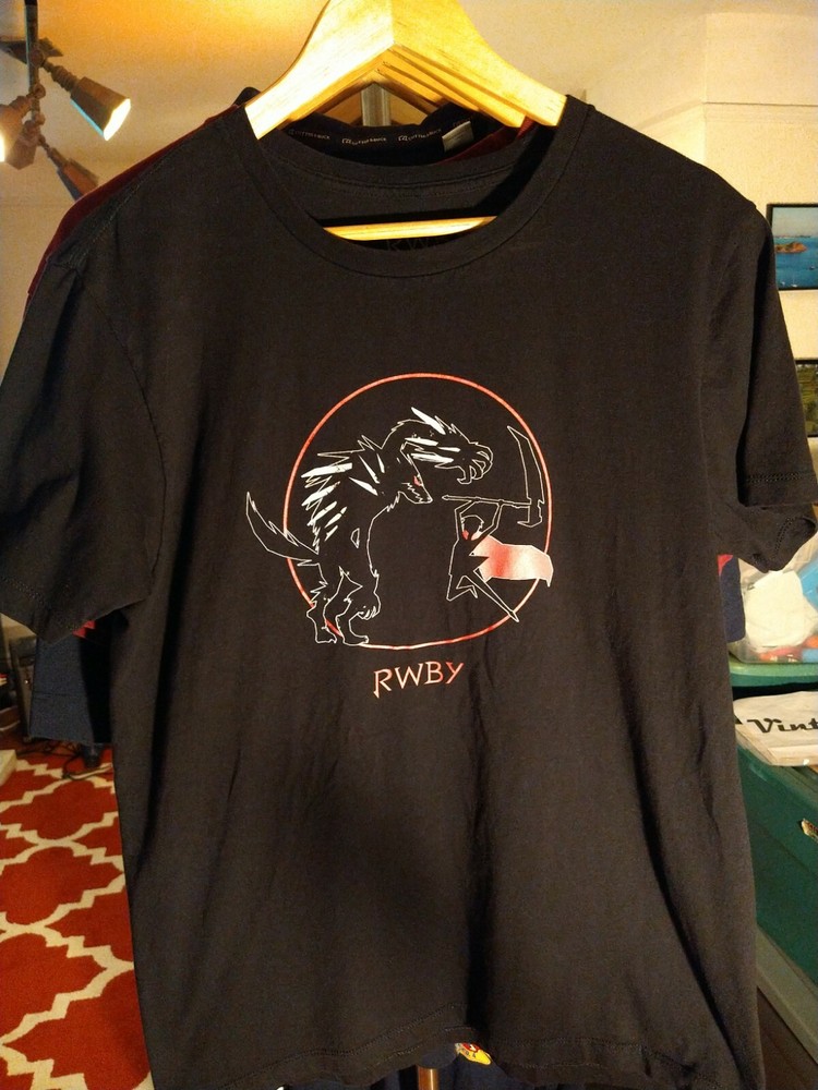 RWBY Anime T Shirt Tagless Mens L Otaku
