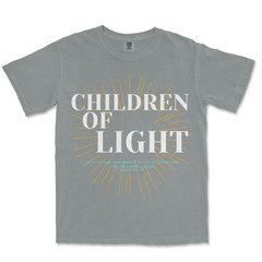 Children of Light Shirt Christian Shirts for Men Graphic Bible Verse T Shirt