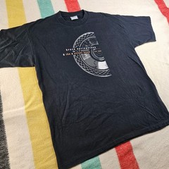 Vintage 1990s Bruce Springsteen & The E Street Band 1999 Tour Shirt XL Black