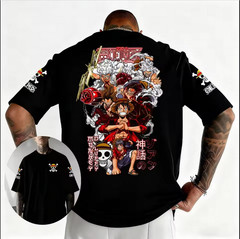 Japanese Anime T-Shirt Unisex Plus Size Printed Y2K Harajuku Streetwear Tee