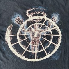 Tool Band Graphic T-Shirt Mens Medium Black Bay Island Sportswear Alex Grey Art