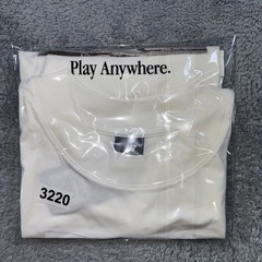 New Balance Play Anywhere Salt Tee Men’s White Short Sleeve T-Shirt Sz Large