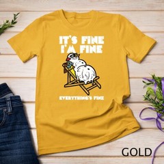 Christmas In July Snowman Melting Fine Funny Men Women Kids Unisex T-shirt