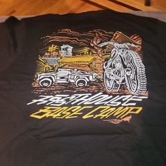 NEW W/ Tags Mens Fasthouse MTB MotoCross Double Sided T-Shirt Black Sz XL