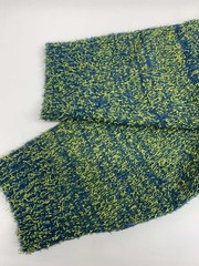 MAISON SPECIAL Mix Color Fancy Yarn Prime-Over Skipper Knit Pullover 2