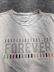 Mania Jeans T Shirt Mens Sz L White Graphic Short Sleeve Crew Neck Fashion Top