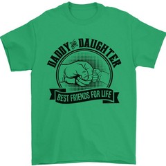 Daddy & Daughter Best Friends Fathers Day Mens T-Shirt 100% Cotton