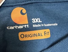 Carhartt K231 Original Fit Long Sleeve Crew Neck T-Shirt Blue Men’s 3XL