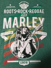 Bob Marley Roots Rock Reggae Catch A Fire Brand Short Sleeve Shirt Men’s XL