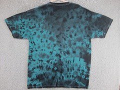 Alice in Wonderland Shirt Mens XL Green Black Tie Dye Big Chris Get Down Art