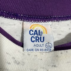 Vintage Cal Cru Myrtle Beach Resort Gray Blue Short Sleeve T-Shirt Adult L/XL