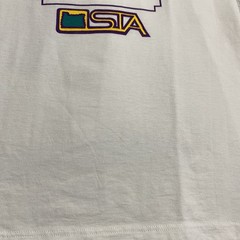 Vintage 90s Science Nature Art Tshirt XL USA NSTA Mountain Wildlife Preservation