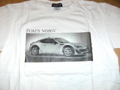 Brand new TOM’s Toyota GR86 T-shirt & SBR BRZ ZD8 Sports Car Street Racing JDM