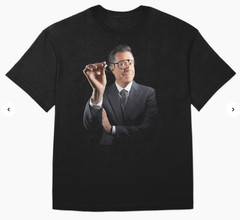 Stephen Colbert Oversized Black T-Shirt