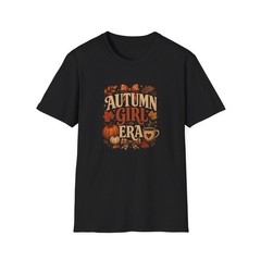Autumn Girl Era Shirt, Cute Fall Pumpkin Tee Gift for Her