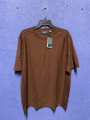 Size Large-Tall Perry Ellis Mens Tee Shirt Big and Tall Texture Block 4HSK7652RT
