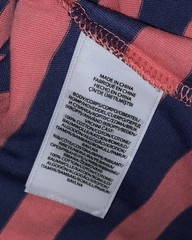 Polo Ralph Lauren T Shirt Custom Slim Fit Short Sleeve Red Striped Men’s Sz XXL