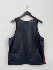 Prada SS17 Mens Runway Ripstop Tank top Navy size Medium