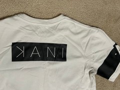 Vintage KARL KANI t-shirt MEDIUM Mens Made-in-USA Hip Hop Rap HEAVYWEIGHT
