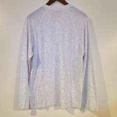 Faherty Cloud Cotton Men’s Henley Long Sleeve Knit T-Shirt White L Pima/Modal