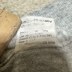 Vintage BVD Blank Black Pocket T Shirt Mens XL Extra Large Gray 90