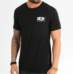 Emporio Armani Black Men’s Cotton EA T-Shirt Size M*L*XL*2XL,3XL