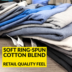 Threadfast 100A Blank T-Shirt Soft Premium Tee S-3XL Multiple Colors Bulk