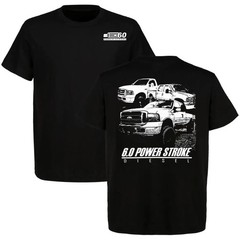 Ford Trucks 6.0 Power Stroke T-Shirt Men’s Cotton Short Sleeve Car Graphic