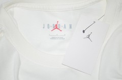 NWT NIKE AIR JORDAN Jumpman Flight Graphic 100% Cotton White Tee T-Shirt Sz L