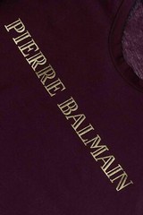 Pierre Balmain Mens Iconic Top Logoshirt Gold Logo Shirt Kurzarm T-Shirt 52 XL