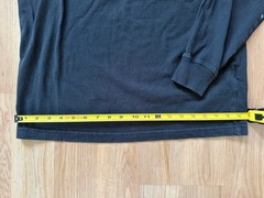 Carhartt Shirt Mens Small Black Loose Fit Long Sleeve Pocket Workwear