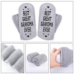Women’s Reading Socks Book Lovers Gifts Fluffy Fuzzy Slipper Warm Cozy Sox