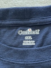 Carhartt K87 Short Sleeve Tee Heavy Weight Pocket T Shirt UPF Fabric 2XL
