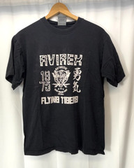 Men’s Size Medium Avirex Fighting Tigers T Shirt Black Short Sleeve Y2K