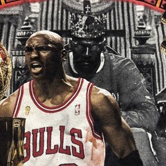 Michael Jordan T-Shirt 6 Championship Rings Large Black Chicago Bulls