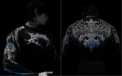 Breathedivinity Striped high-elastic sports tight long-sleeved shirt