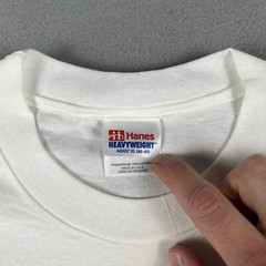 1996 Colorado Silver Bullets Shirt Men’s XL White Short Sleeve Double Sided