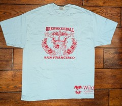 Lot of 15 San Francisco & Austin BrewskeeBall Graphic T-Shirts Various Sizes