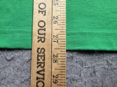 Apple Shirt Mens Small Green Animal Logo Graphic Tee Regenerative Cotton
