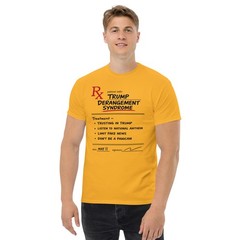 Trump Derangement Syndrome Shirt Funny Prescription Pad Tee