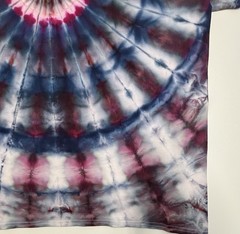 Handmade Ice Tie Dye Adult T-Shirt Size 2XL Multicolor Patriotic Gildan Tee NEW