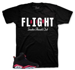 Shirts To Match Jordan 6 infrared Sneakers – Flight Tees