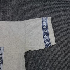 Vintage Greece Shirt Mens Large Gray Greek Key Hellas Souvenir Travel Graphic
