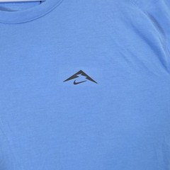 Nike trail light blue shirt size L mens DRi-FIT ADV Solar Chase