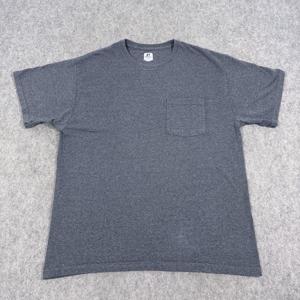 Russell Athletic Short Sleeve Performance T-Shirt Fit Men’s Size Large Dark Gray