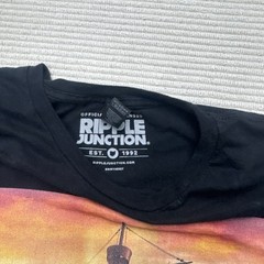 Ripple Junction Black T-Shirt One Piece Monkey D. Luffy Anime Size Xl