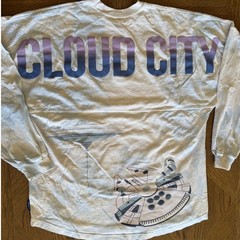 Star Wars Cloud City Spirit Jersey Blue White Tie Dye Millennium Falcon Mens M