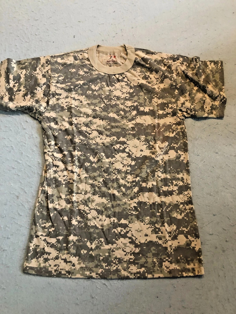 Rothco Shirt Men’s Large Light Tan Camouflage