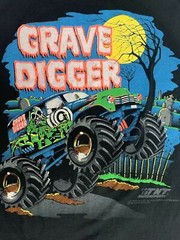 Grave Digger 1991 Tank basic black Unisex T shirt classic style Reprint NH2448